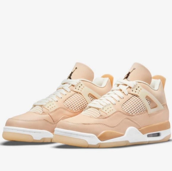 WOMEN'S AIR JORDAN 4 🔥 SHIMMER 🔥 W 9.5/M 8 - Picture 1 of 6